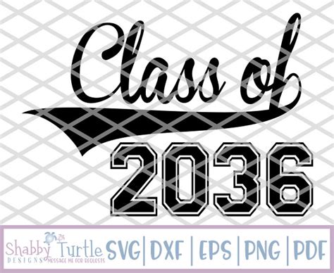 Class Of 2036 Svg