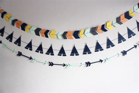 set-of-3-tribal-banners-in-custom-colors-tribal-party-etsy-tribal-baby-shower,-tribal