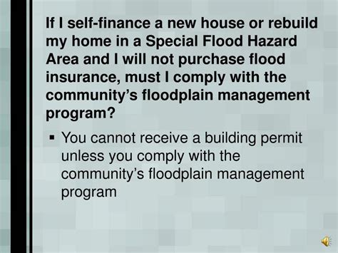 Ppt Building After A Flood And Flood Insurance Powerpoint