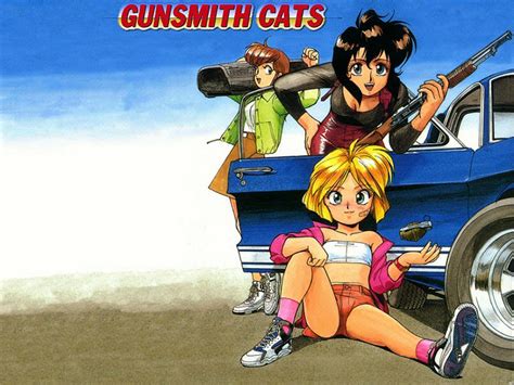 Rally Vincent Minnie May Hopkins And Misty Brown Gunsmith Cats