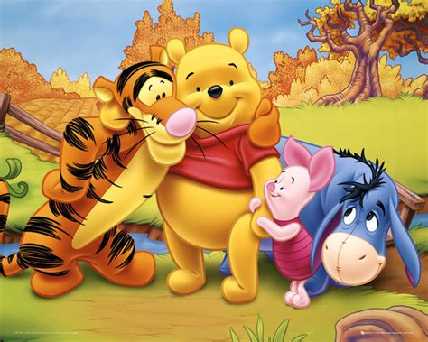 Poster Winnie The Pooh Friends Wall Art Ts And Merchandise