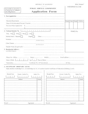 Do umc and mail orderlies carry a copy of dd form 285 when performing mail duties? Psc - Fill Online, Printable, Fillable, Blank | pdfFiller