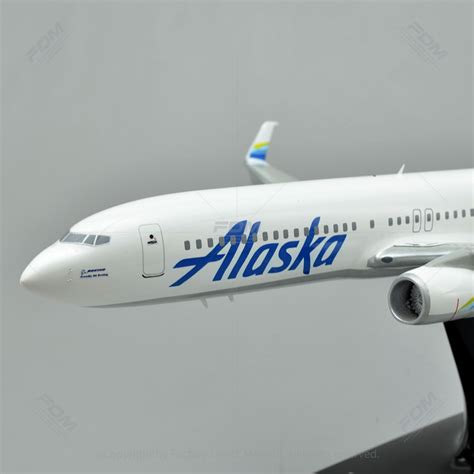 Boeing 737 900 Alaska Airlines Model Airplane Factory Direct Models