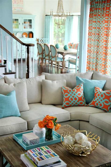 Looking for some cool diy room decor ideas in say, the color turquoise? 5 On Friday: Coral And Turquoise Decor | Worthing Court