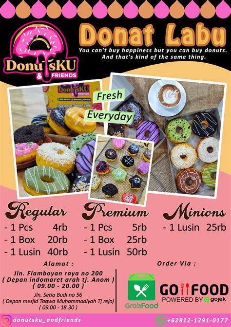 Contoh Poster Donat - Contoh Poster Oke