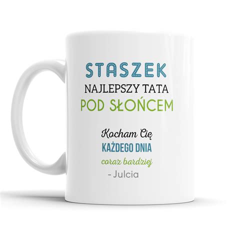 Prezent Na Dzie Taty Poduszka Kubek Dla Taty Najlepszy Tata Pod