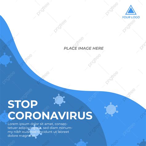 Flat Facebook Vector Png Images Flat Coronavirus Facebook Template