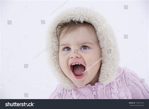 Baby Girl Screaming Portrait Stock Photo 199819742 Shutterstock