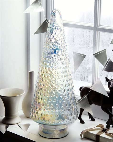 Maybe you would like to learn more about one of these? Clear Dotted Glass Tabletop Christmas Tree (с изображениями)