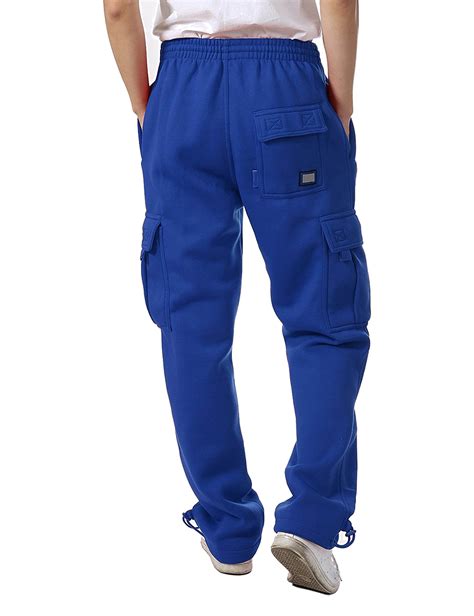 Mens Cargo Fleece Heavyweight Sweatpants Sweatpants Mens Cargo Cargo