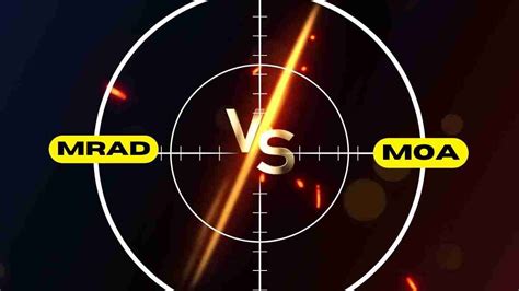 What Is The Difference Between Mrad And Moa