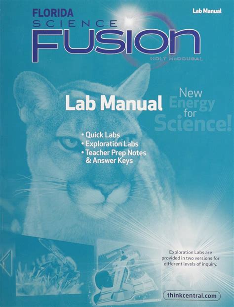 Holt Mcdougal Science Fusion 7 Lab Manual Florida