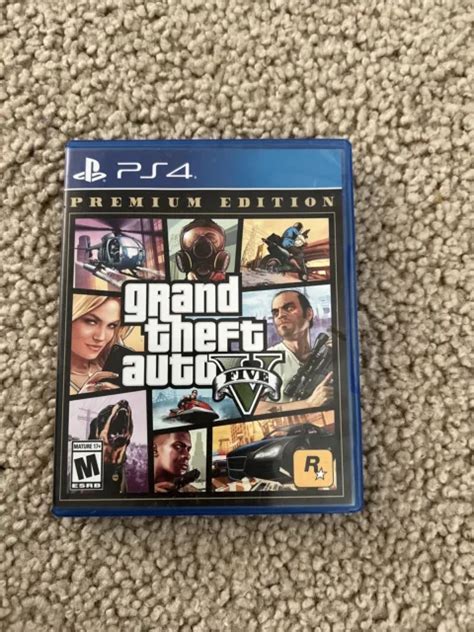 Grand Theft Auto Five Gta V Premium Edition Sony Playstation 4 Ps4