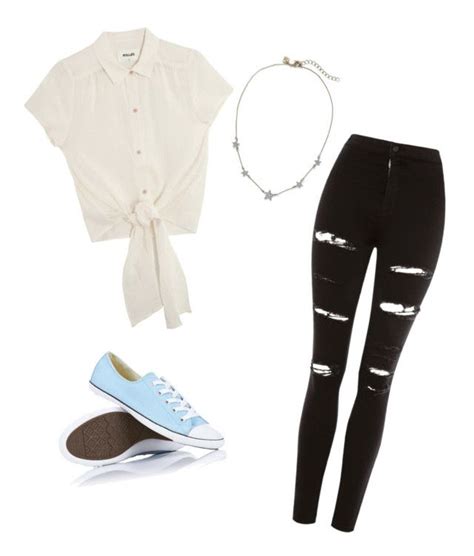 oop by kas eevans liked on polyvore featuring topshop and converse lit outfits causal outfits