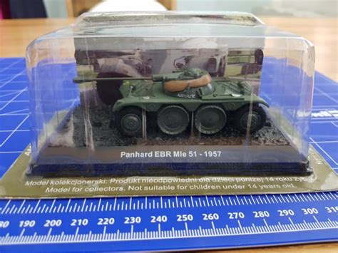 Amercom Kovový Model Kolového Tanku Panhard Ebr Mle 51 Wot Aukro