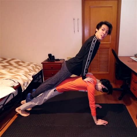 2 Boys Try Weird Yoga Poses ‍️ Extreme Yoga Challenge Acro Yoga Sport