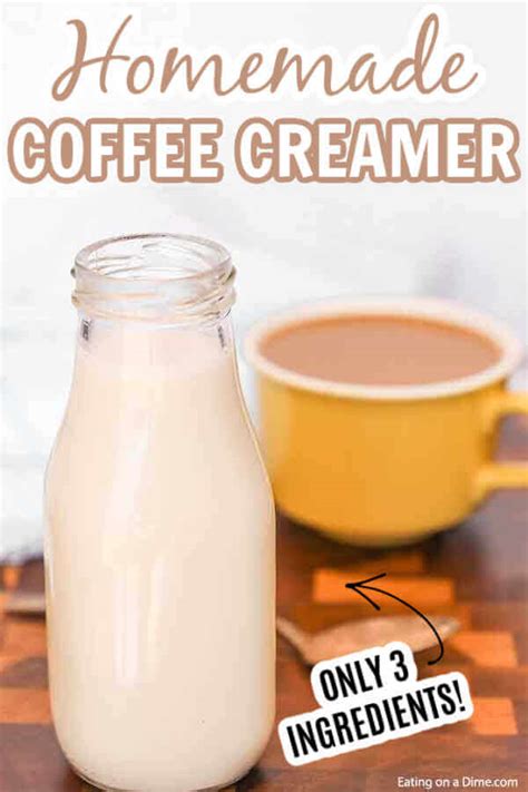 Homemade Coffee Creamer Creamy And Delicious