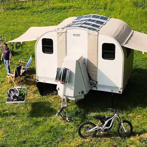 Gosun Camp365 Solar Powered Camper Trailer On Wheels Is Perfect For Off