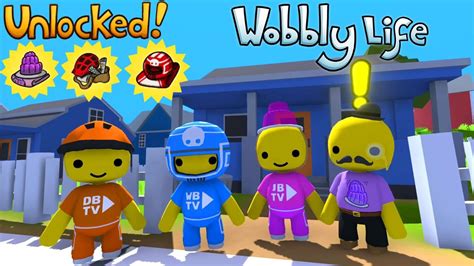 We Unlocked The Jelly And Race Outfits And News Clothes In Wobbly Life Youtube