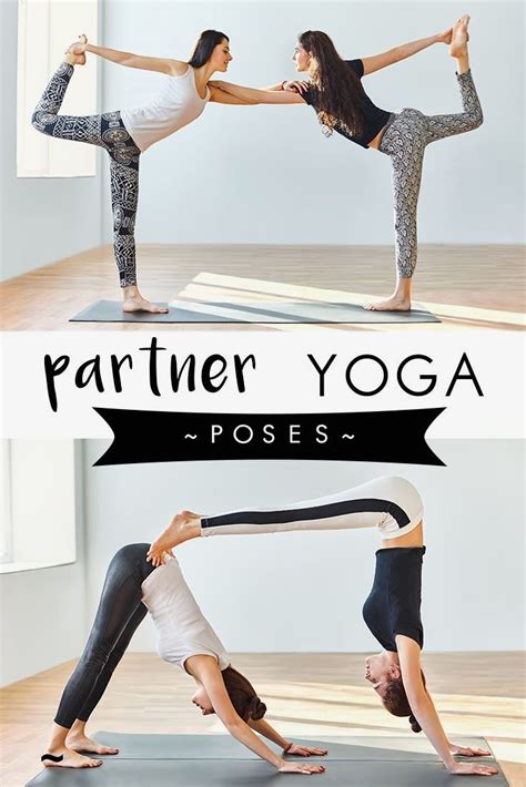 Yoga Challenge With Partner Partneryoga Two Person Yoga Poses Two
