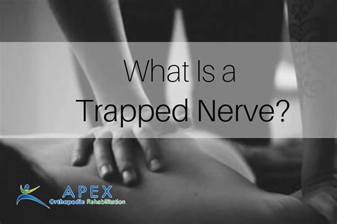 What Is A Trapped Nerve Apex Orthopedic
