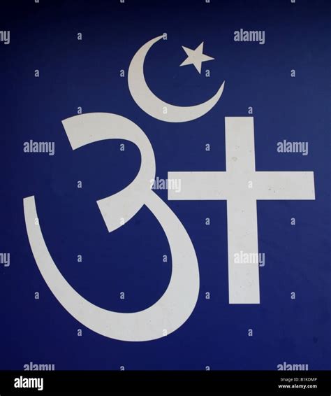 Om Cross Moon Star Religious Hi Res Stock Photography And Images Alamy