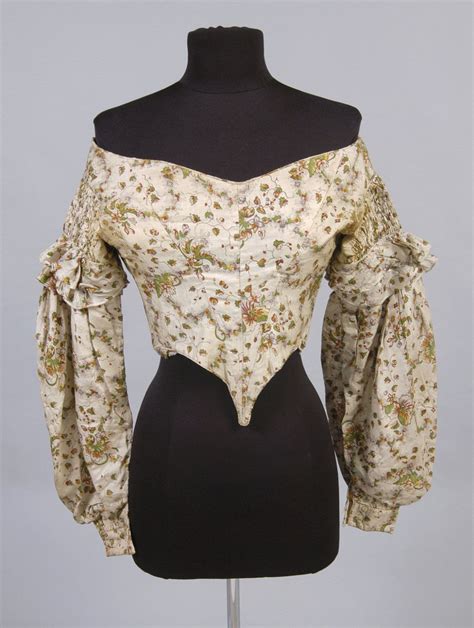 Philadelphia Museum Of Art Collections Object Womans Bodice 1835