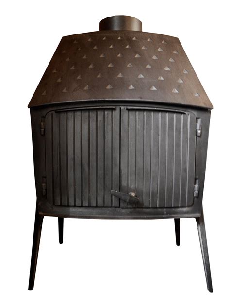 Those who own one will tell you they're so much more than a black steel box. Vintage Modern Danish Black Cast Iron Wood Stove and ...