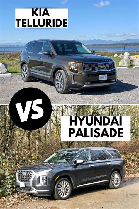 What Is The Difference Between The Kia Telluride And Hyundai Palisade