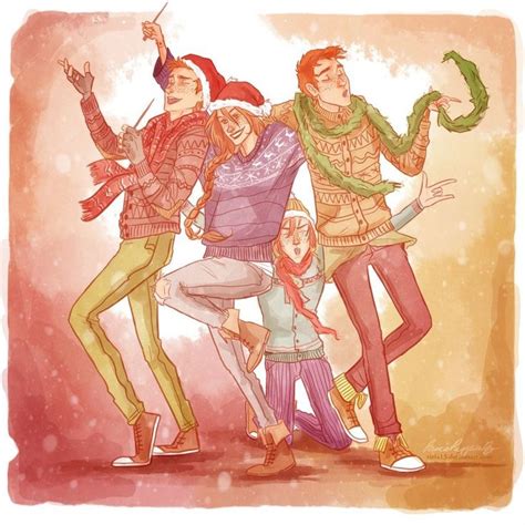A Very Weasley New Year By Viria13 On Deviantart Harry Potter Fan Art