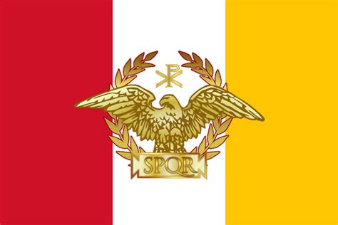 Estimated Flag Of The New Roman Empire Rvexillology
