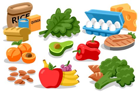 Download High Quality Food Clipart Healthy Eating Transparent Png