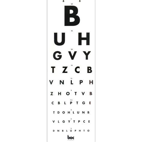 Eye Chart Direct 6m ‘buh Aandr Medical Supplies