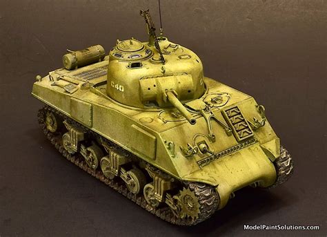 The Italeri M4a2 Sherman Us Marine Corps Pelielu 1944 Model