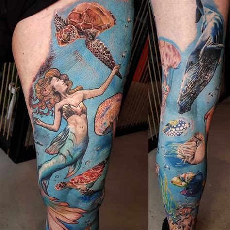 Top 55 Best Mermaid Tattoo Ideas 2021 Inspiration Guide