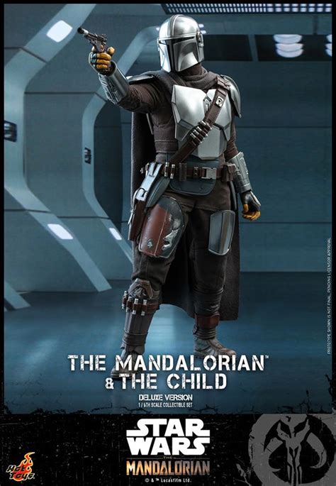 Hot Toys The Mandalorian And The Child Collectible Set Deluxe