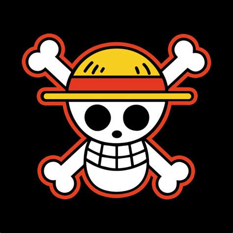 Luffy Straw Hat Pirates Logo Straw Hat Pirates Pin Teepublic