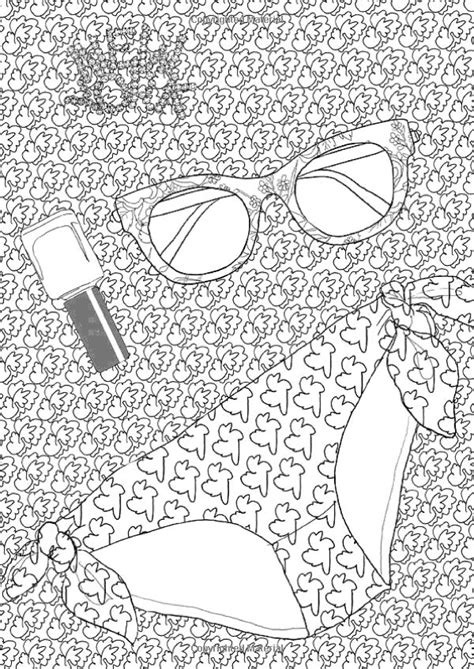 Art Therapy My Fashion Colouring Book 100 Designs For Colouring In