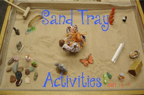 Examples Of Sand Tray Activities Create Your Own World Or Tell Me