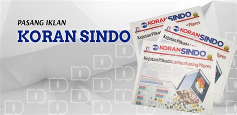 Its programming consists of news bulletins, sports events and soap operas. Pasang Iklan di Koran SINDO | Pasang Iklan 021-5436 1493