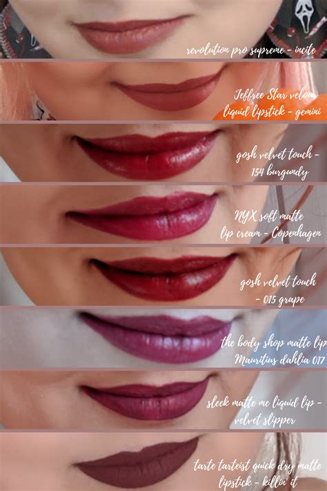 8 Best Autumn Lipstick Shades Ellen Noir
