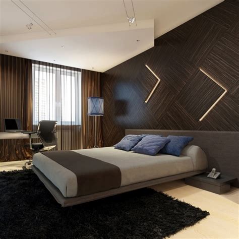 Let The Wood Wall Paneling In Naturally And Modern Look Interior