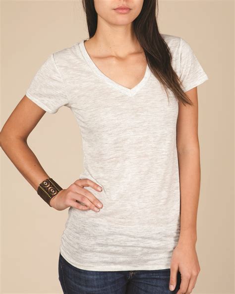 Maybe you would like to learn more about one of these? Alternative 2662 - Ladies' Diane V-Neck Burnout T-Shirt ...