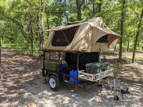 Diy Utility Trailer Tent Kit Build Your Own Teardrop Camper Kit And Plans Step By Step To