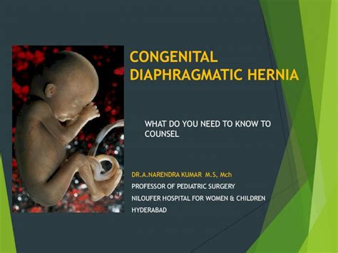Pdf Congenital Diaphragmatic Hernia Neocon2019 · Congenital
