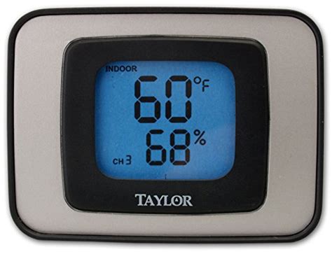 Taylor Precision Products Digital Indooroutdoor Thermometerhygrometer