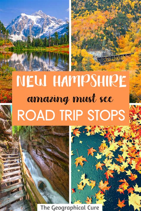 Beautiful Road Trip Stops In New Hampshire Road Trip Inspiration