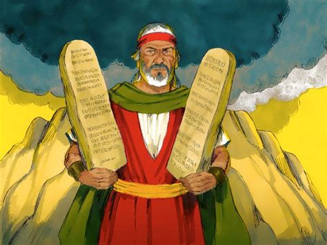 Free Bible Illustrations At Free Bible Images Of Moses On Mount Sinai