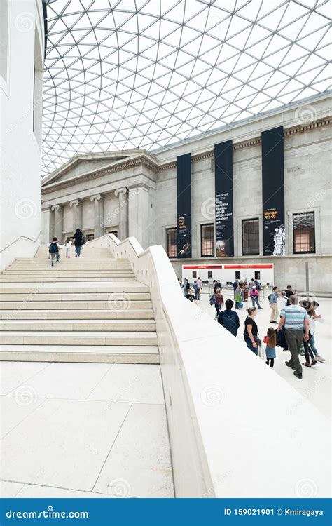The Great Court At The British Museum In London Editorial Photo Image