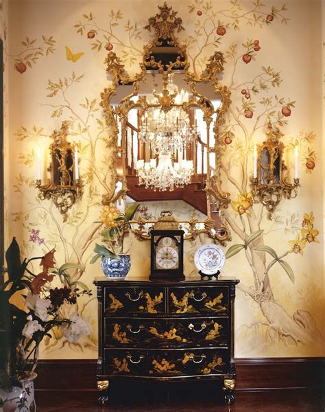 08 Entries And Hallways ‹ Tracy Murdock Design And Management Chinoiserie Decorating Decor
